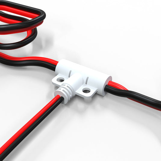 Stair light wiring harness, angle 6