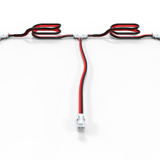 Stair light wiring harness, angle 8