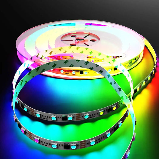 Digital, Pixel LED Strip Light, Chasing Effect in a roll