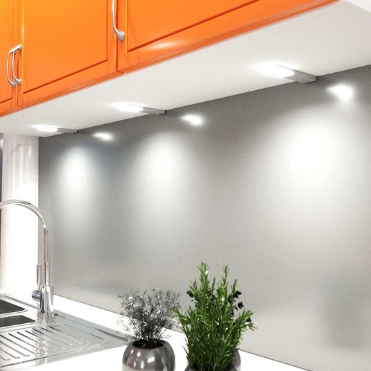 Cabinet light fitted under a cabinet, natural white