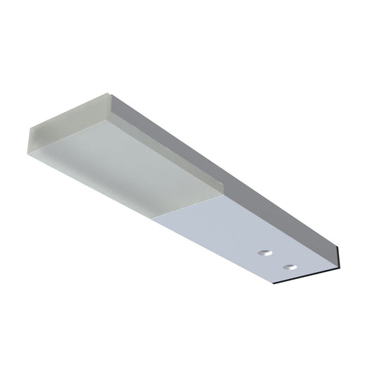 Sirius Grace LED cabinet light in satin silver