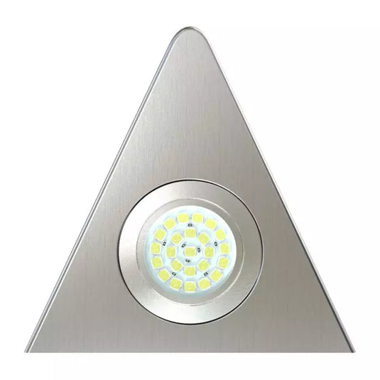 Top view of a triangle under cabinet light