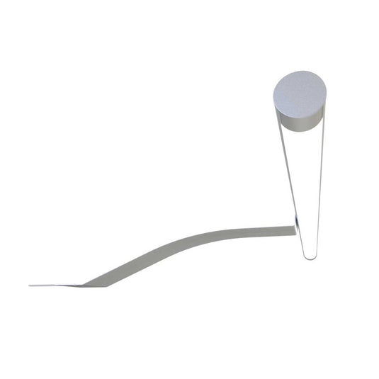 Side view of a T-bar LED over cabinet light