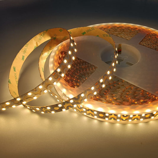 Warm white double row S-type LED strip