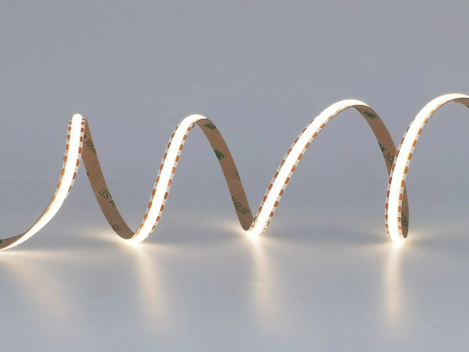 Natural Led COB Dotless LED Strip Lighting, Natural White 4000K - 8w/Metre – LED ...