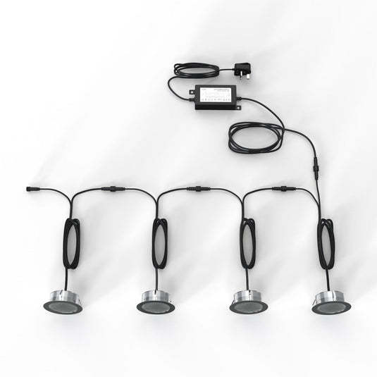Wiring diagram for the 80mm decking lights