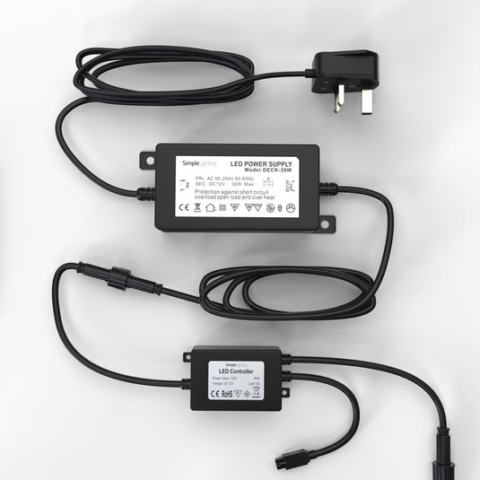 Wiring diagram, top view