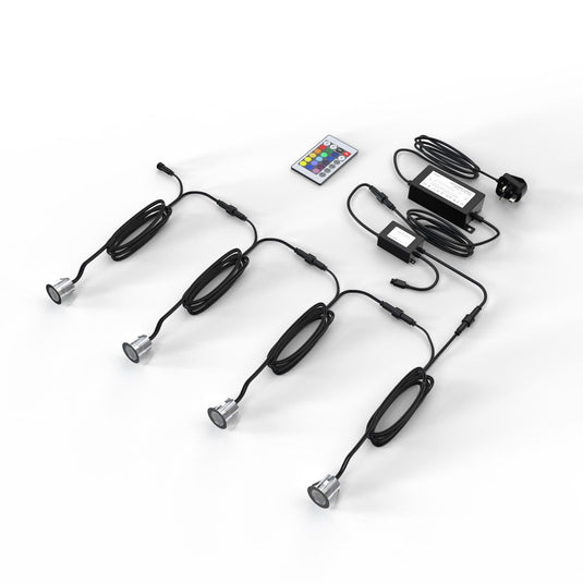 Wiring diagram for the RGB decking lights