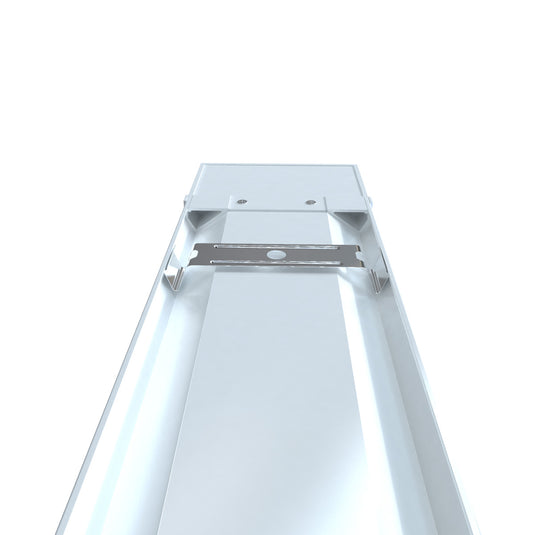 mounting brackets of a 4ft LED batten