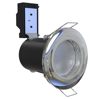 Chrome Downlight, Fire Rated GU10