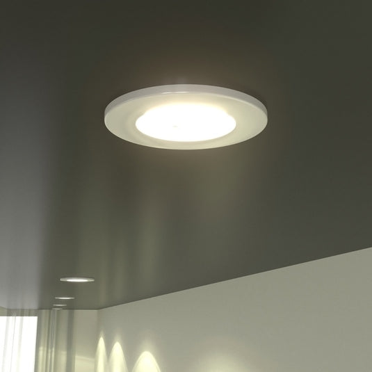 white downlight with warm white light