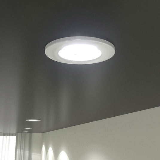 white downlight with natural white light