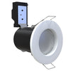 white GU10 fire-rated downlight