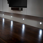 decking lights with cool white light