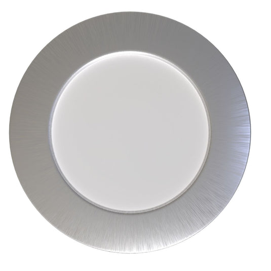 top of a recessed LED cabinet light