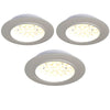 pack of 3 under cabinet lights with warm white light