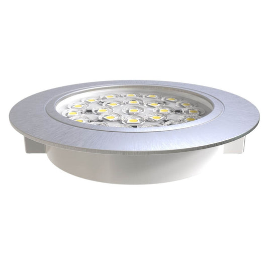 under cupboard light in brush chrome