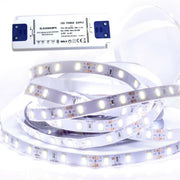 white LED tape with LED driver