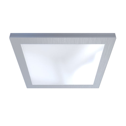 tilted square slimline under cabinet light