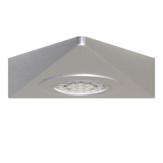 tip of a triangle under cabinet light